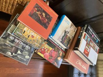 Diverse kunstboeken beschikbaar voor biedingen
