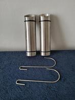 2 Radiator luchtbevochtigers/verdampingsbakjes RVS, Verzenden