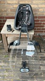 Voorzitje Yepp met windscherm en twee adapters, Ophalen, Voorzitje, Yepp, Voetsteuntjes