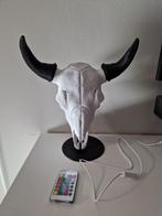 nieuwe bison skull lamp, Huis en Inrichting, Lampen | Tafellampen, Ophalen of Verzenden, Nieuw, Kunststof, Minder dan 50 cm