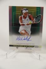 Heather Watson /499 AUTO Topps Chrome Tennis 2024, Ophalen of Verzenden, Nieuw, Overige sporten, Poster, Plaatje of Sticker
