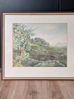 Olie verf schilderij landschap, Antiek en Kunst, Kunst | Schilderijen | Klassiek, Ophalen of Verzenden