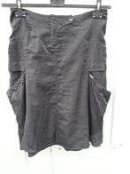 Zwarte, zwarte rok met metallic glans van Didi. Maat M, Maat 38/40 (M), Verzenden, Zwart, Didi
