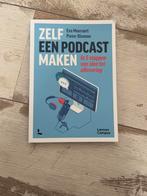 Zelf een podcast maken studieboek nieuw, Ophalen of Verzenden, Nieuw, HBO, Lannoo