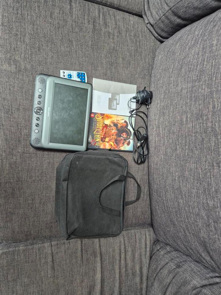 Salora DVD Speler met Scherm + 1 DVD, Audio, Tv en Foto, Dvd-spelers, Gebruikt, Dvd-speler, Overige merken, Draagbaar, Ophalen of Verzenden