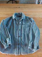 Mooie rib blouse, Zara, blauw, maat XS., Kleding | Dames, Ophalen of Verzenden, Gedragen, Maat 34 (XS) of kleiner, Blauw