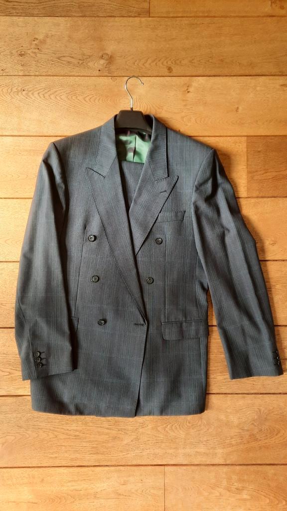 Mooi pak bestaande uit colbert en pantalon. Maat 53., Kleding | Heren, Kostuums en Colberts, Zo goed als nieuw, Maat 52/54 (L)