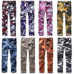 Heren dames camouflage broeken broek camo leger cargo, Verzenden, Nieuw, Lang