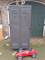 Brede metalen industriële Poolse leger  locker kast, Ophalen, Zo goed als nieuw