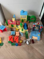 BOB DE BOUWER SPEELSET HUIS/STRAAT EN WASSTRAAT MET BLOKKEN, Ophalen of Verzenden, Zo goed als nieuw