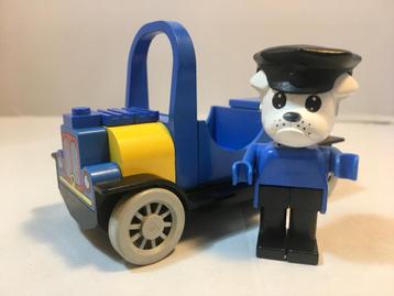 Lego Fabuland Politie commissaris met auto