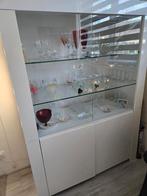 Vitrinekast glans met glas, Ophalen, 50 tot 100 cm, 150 tot 200 cm, 25 tot 50 cm