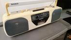 vintage Draagbare SONY 4 band Radio cassette recorder, Ophalen, Speakers, Sony, Draagbaar