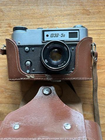 Fed 5b russische meetzoeker camera + industar-61 53mm 1:2.8 beschikbaar voor biedingen