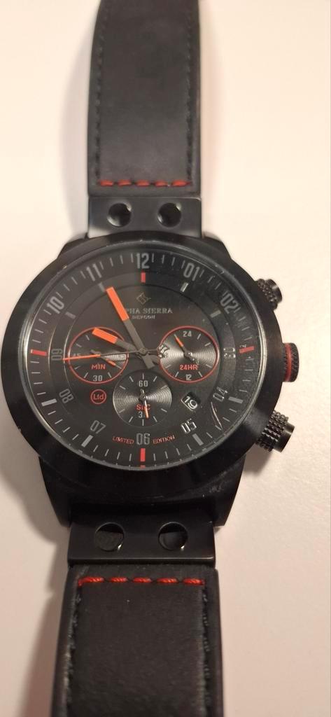 Alpha Sierra Defcon Limited Edition Herenhorloge, Sieraden, Tassen en Uiterlijk, Horloges | Heren, Zo goed als nieuw, Polshorloge