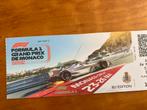 1 ticket Formule 1 Grand Prix Monaco 26-5-24, Tickets en Kaartjes, Overige Tickets en Kaartjes, Eén persoon