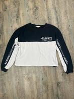 H&M Trui Zwart Wit Print Maat 170, Kinderen en Baby's, Kinderkleding | Maat 170, Ophalen, Zo goed als nieuw, Meisje, Trui of Vest