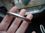 mooie echt zilveren slavenarmband gemerkt in mooie staat, Sieraden, Tassen en Uiterlijk, Ophalen of Verzenden, Gebruikt, Zilver