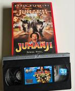 Jumanji (1995), Ex-Rental VHS, Robin Williams, Alle leeftijden, Ophalen of Verzenden, Zo goed als nieuw, Actie en Avontuur