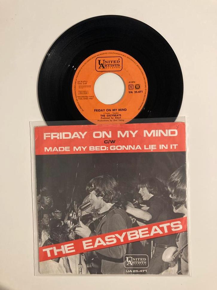 The Easybeats - Friday on my mind, Cd's en Dvd's, Vinyl Singles, Single, 7 inch, Ophalen of Verzenden
