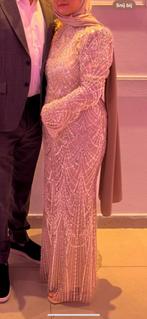 avondjurk, Galajurk, Beige, Ophalen, Maat 38/40 (M)