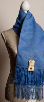 ALPACA SJAAL UIT PERÚ - LICHSTAALBLAUW KLEUR, Maat 46/48 (XL) of groter, Nieuw, Ophalen of Verzenden, Onbekend