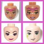 lego Elves hoofdjes ragana shadowflame, Farran en Azari, Ophalen of Verzenden, Zo goed als nieuw, Losse stenen, Lego