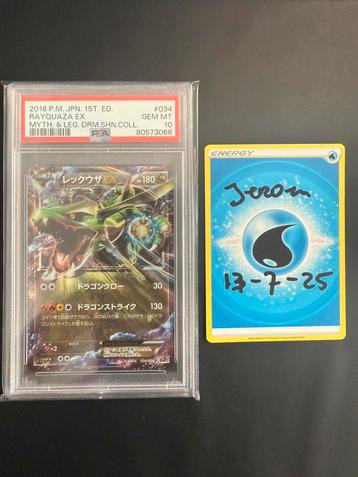 Rayquaza EX , CP5 PSA10 pokemonkaart beschikbaar voor biedingen
