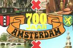 908292	Amsterdam	700 jaar	1975	Nette oude kaart onbeschreven, Verzamelen, Ansichtkaarten | Nederland, Ophalen of Verzenden, 1960 tot 1980