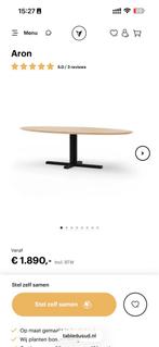 Mooie eetkamertafel van Tabledusud, Huis en Inrichting, Tafels | Eettafels, Ophalen, 100 tot 150 cm, 200 cm of meer, Zo goed als nieuw