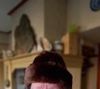 Heren bontmuts grote maat, Ophalen of Verzenden, Zo goed als nieuw, Maat 56/58 (XL), Sjaal