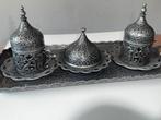Turkse thee set, Huis en Inrichting, Keuken | Servies, Overige materialen, Gebruikt, Ophalen of Verzenden, Overige stijlen