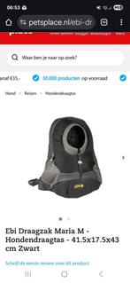 Ebi dieren rugzak, Ophalen of Verzenden, Zo goed als nieuw