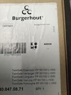 Burgerhout rookgasafvoer verlengpijp 60/100, Ophalen, Overige materialen, Overige typen, Nieuw