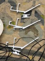 Vintage Kapstokhaken - Set van 3, Huis en Inrichting, Ophalen of Verzenden, Gebruikt, Metaal, Minder dan 100 cm