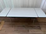 Formica uitschuifbare tafel vintage izgst, Huis en Inrichting, Tafels | Eettafels, Ophalen of Verzenden, Zo goed als nieuw