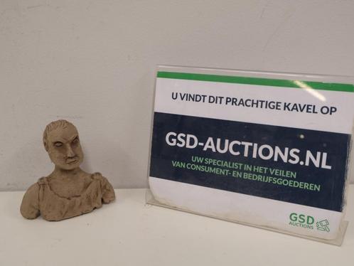 Vintage Handgemaakte Buste van Julius Caesar, Antiek en Kunst, Kunst | Beelden en Houtsnijwerken, Ophalen of Verzenden