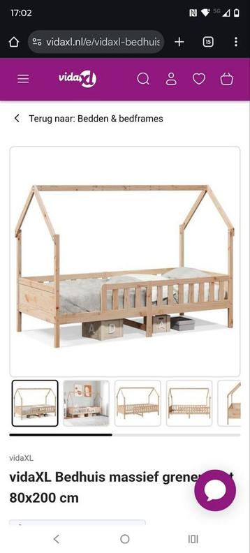 Huisbed kinderbed huisbedje bedhuisje 2 st kinder peuterbed beschikbaar voor biedingen