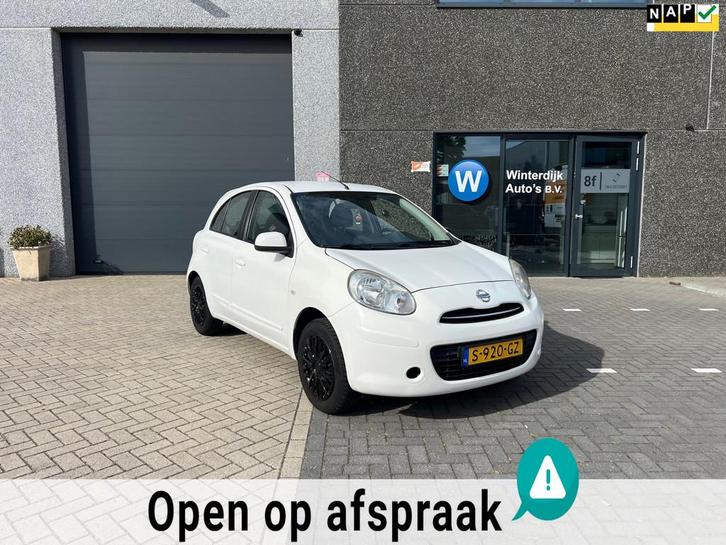 Nissan Micra 1.2 Visia Airco, Cruise, Isofix, 5Deurs, Auto's, Nissan, Bedrijf, Te koop, Micra, ABS, Airbags, Airconditioning, Boordcomputer