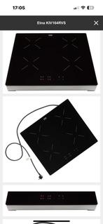 Etna KIV164RVS kookplaat vrijstaand inductie, Witgoed en Apparatuur, Kookplaten, Ophalen, 4 kookzones, Zo goed als nieuw, Inductie