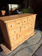 Grenen ladekast 13 lades commode 54 diep, Ophalen, RoDeKo Volendam, R.kooij65@gmail.com, Gebruikt