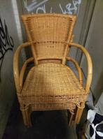 2 rieten stoelen, Huis en Inrichting, Ophalen, Bruin, Twee