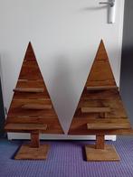 Houten kerstbomen, Diversen, Ophalen, Gebruikt