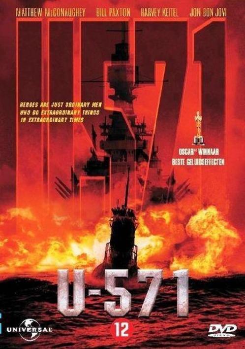 U-571, Cd's en Dvd's, Dvd's | Actie, Zo goed als nieuw, Oorlog, Vanaf 12 jaar, Ophalen of Verzenden