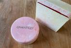 Chantilly dustingpowder poederdoos roze gemarmerd retro, Ophalen of Verzenden, Zo goed als nieuw, Overige typen