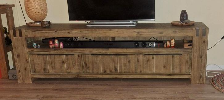 Goossens TV meubel - 200 cm breed, zgan!, Huis en Inrichting, Kasten | Televisiemeubels, Zo goed als nieuw, Minder dan 100 cm