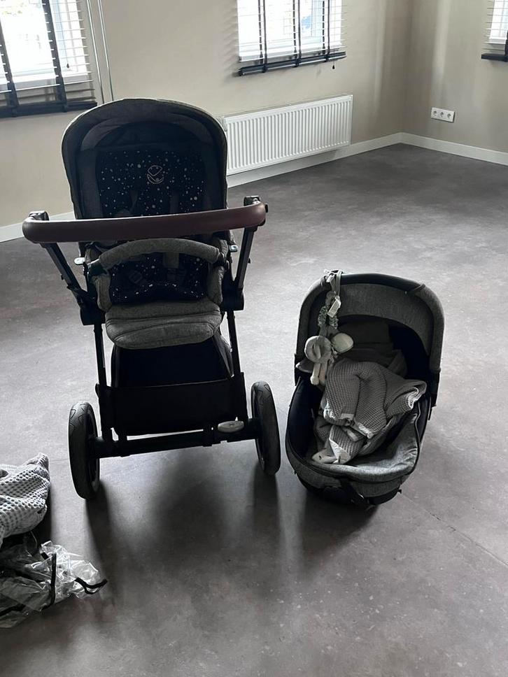 Jane Kinderwagen 5 in 1, Kinderen en Baby's, Kinderwagens en Combinaties, Zo goed als nieuw, Combiwagen, Met autostoeltje, Met reiswieg