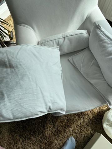 ikea ektorp stoel weinig gebruikt wit - afbeelding 6
