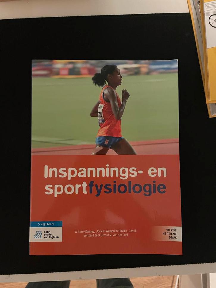 Inspannings- en sportfysiologie, Boeken, Sportboeken, Zo goed als nieuw, Overige sporten, Ophalen of Verzenden