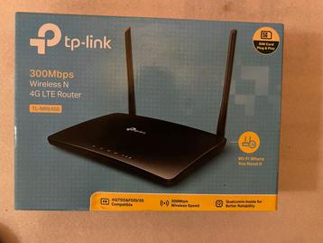 TP-Link TL-MR6400 4G LTE Router beschikbaar voor biedingen